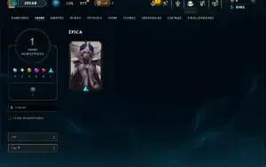 Prata 1 com 60 Champs e 1 Skin