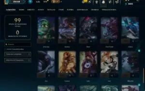 Prata 1 com 60 Champs e 1 Skin