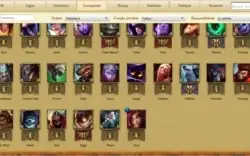 Conta LOL de 4 anos 96 champs e ++
