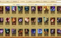 Conta LOL de 4 anos 96 champs e ++