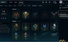 CONTA NO LOL BARATÍSSIMA