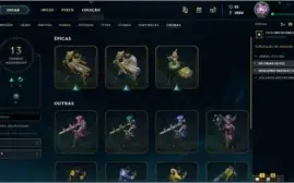 CONTA NO LOL BARATÍSSIMA