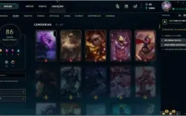 CONTA NO LOL BARATÍSSIMA