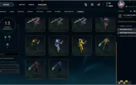 CONTA NO LOL BARATÍSSIMA