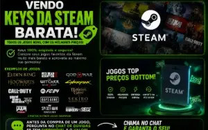 🎮 KEYS STEAM BARATAS | Jogos Originais com Preços Baixos 💰
