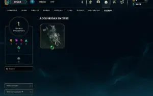 Prata 1 com 50 Champs e 14 Skins ( MAIN ADC )