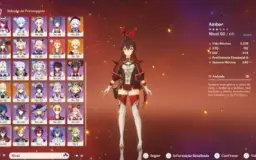 Conta Genshin Impact - AR 59