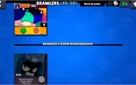 Conta Brawl Stars - Todos os Brawlers liberados 49/49