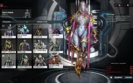Warframe conta buldada, skins delux, mais pl