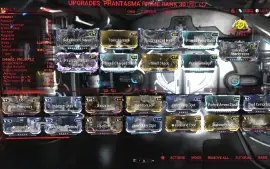Warframe conta buldada, skins delux, mais pl