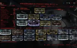 Warframe conta buldada, skins delux, mais pl