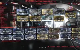 Warframe conta buldada, skins delux, mais pl