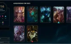 Conta League of Legends lvl 256 - 116 skins