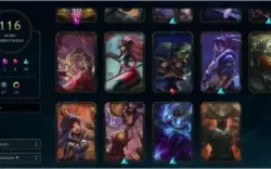 Conta League of Legends lvl 256 - 116 skins