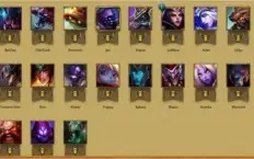 Conta B4/54 champs/7skins