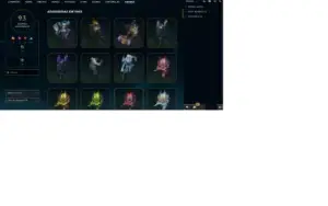 Vendo Conta Lol Mestre Solo E Flex 625 Skins + Varias Coisas