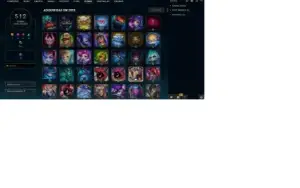 Vendo Conta Lol Mestre Solo E Flex 625 Skins + Varias Coisas