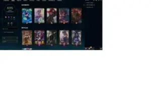 Vendo Conta Lol Mestre Solo E Flex 625 Skins + Varias Coisas