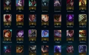 Conta Level 30 - Ouro V (Solo/Duo) / Bronze II (Flex) na S7