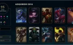 Conta Level 30 - Ouro V (Solo/Duo) / Bronze II (Flex) na S7