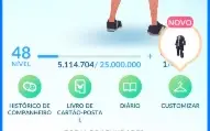 Conta Pokemon Go level 48