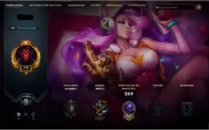 CONTA LOL - Prata IV