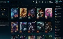 Conta League of Legends (206 Skins) e Valorant