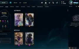 Conta League of Legends (206 Skins) e Valorant