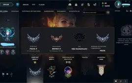 Conta League of Legends (206 Skins) e Valorant