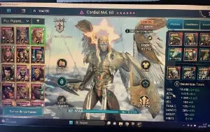 Conta Raid|1,8M poder|Leorius|Cardiel|Theodore|L. Kimi|Phyti