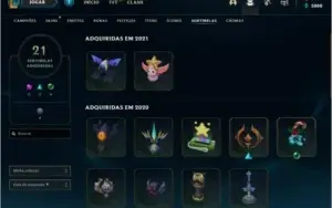 Conta Ouro IV (S3) - 109 Skins (3 Vitoriosas)