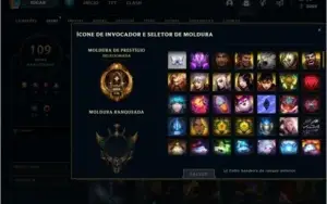 Conta Ouro IV (S3) - 109 Skins (3 Vitoriosas)