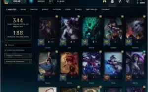 Conta Ouro IV (S3) - 109 Skins (3 Vitoriosas)