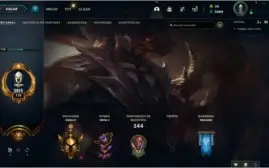 Conta Ouro IV (S3) - 109 Skins (3 Vitoriosas)