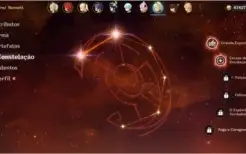 Conta server NA ar37 principal Masculino com Diluc e Venti
