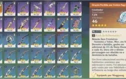 Conta server NA ar37 principal Masculino com Diluc e Venti
