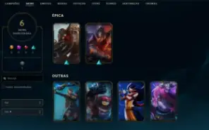 Conta League of Legends Full Acesso - 95 Champs e 6 Skins