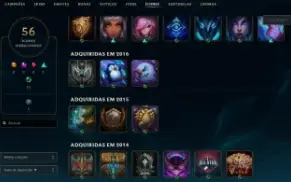 Conta League of Legends Full Acesso - 95 Champs e 6 Skins