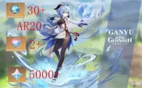 GENSHIN IMPACT CONTAS REROLL  - AR20