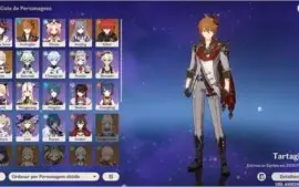 Conta AR46 com 2 armas lendárias, e 4 personagens  T5