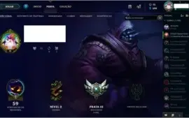 vendo conta lol