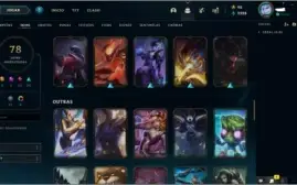 Conta League of legends - preço baixo. Passei faculdade.