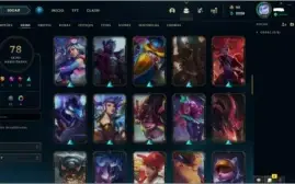 Conta League of legends - preço baixo. Passei faculdade.