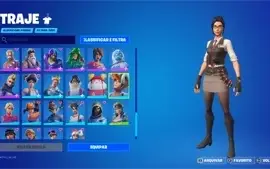 vendo conta com 93skins/tr0c0 com uma que tenha a heroina e+