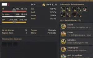 BDO Maehwa 62 / Guardian e Nova 61 - Barraca P2W - Corcel T8