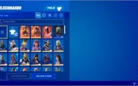 Vendo conta fortnite 151 skins (56 compradas ou exclusivas)