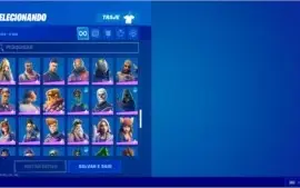 Vendo conta fortnite 151 skins (56 compradas ou exclusivas)