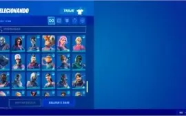 Vendo conta fortnite 151 skins (56 compradas ou exclusivas)