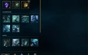 GOLD 4, 65.6% WR, SKINS - EMAIL NÃO CONFIRMADO