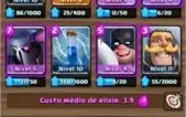 Conta Lv 10 | Arena 11  | 77/80 cartas